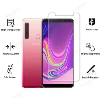 4PCS Ochranné tvrzené sklo pro Samsung Galaxy A9 A8 A6 Plus 2018 A7 2018 A750 pro Samsung J6 J4 Plus 2018 Příslušenství 10 nejlepší prodej panel J4 - №4