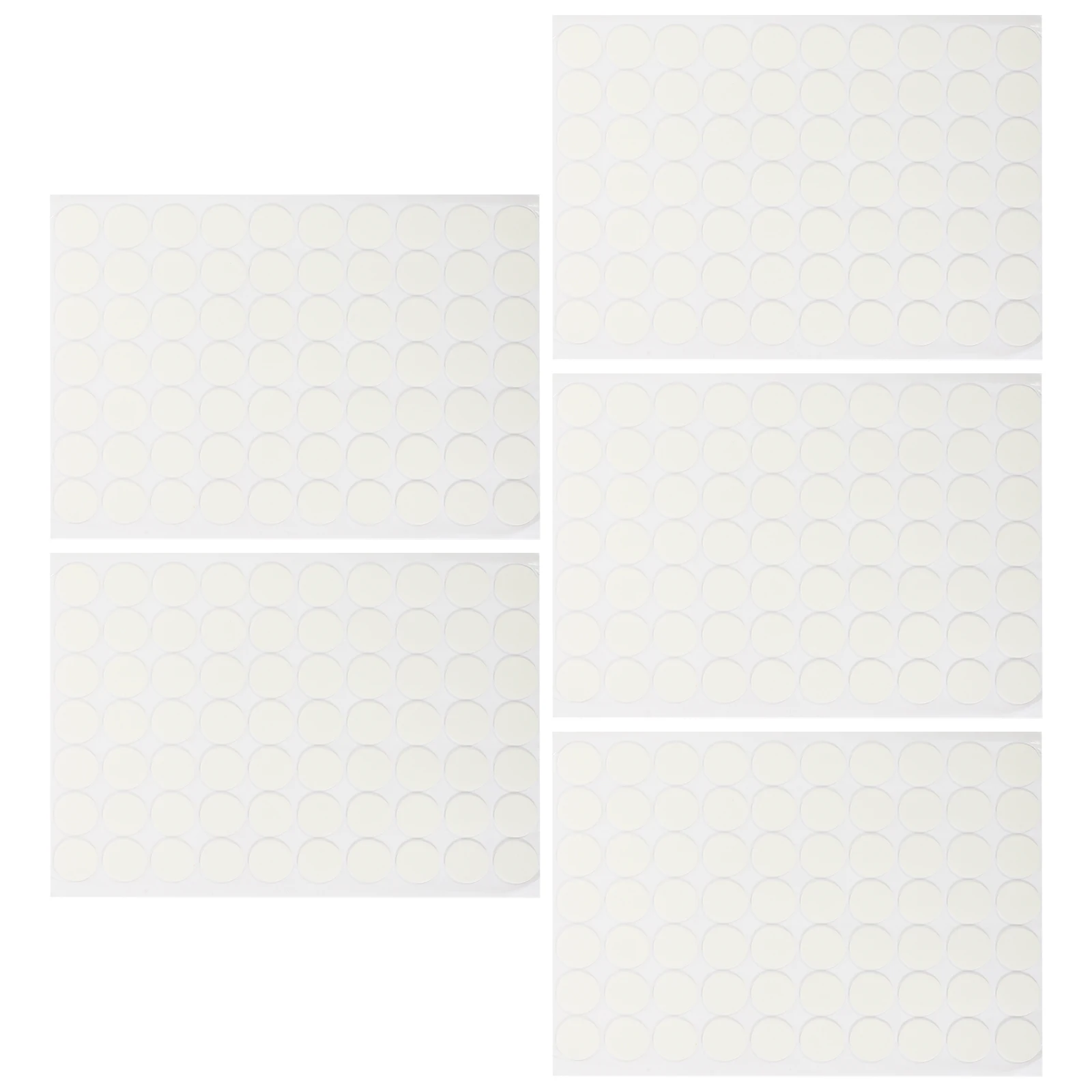 

20mm Clear Acrylic Double Sided Adhesive Dots High Stickiness Removable No Residue 70 Pieces 5 Sheets Versatile DIY Decoration