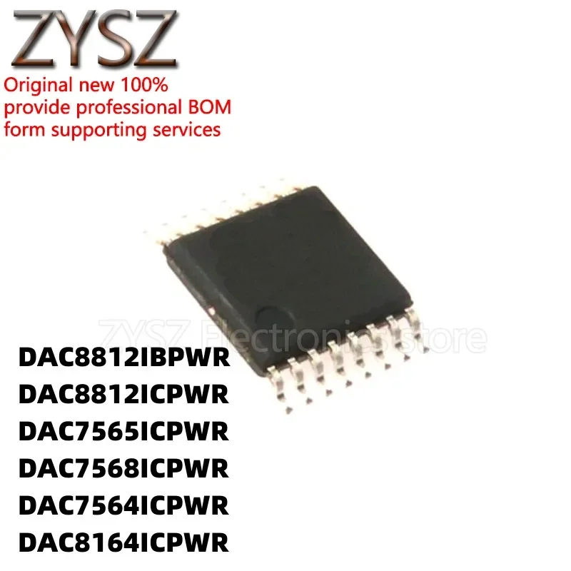 

5 шт. DAC8812/7565/7568/7564/8164 IBPW/IBPWR/ICPW/ICPWR TSSOP-16