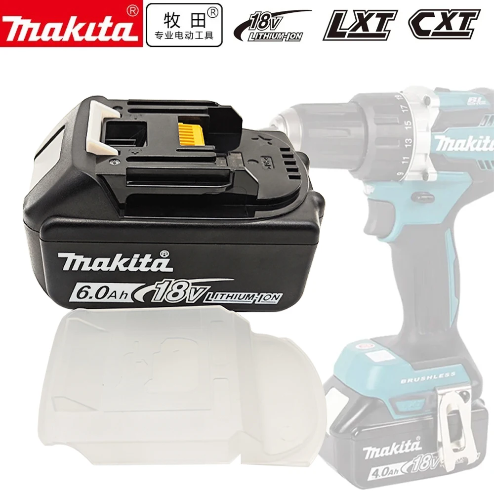 

Makita 18V 6000mAh Li-ion Battery, for power tool BL1830B BL1850B BL1850 BL1840 BL1860 BL1815 Replacement Lithium Battery