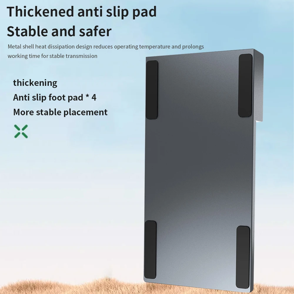 TISHRIC U.2 Nvme To Type-C HDD Enclosure U.2 Hard Drive Base HDD Docking Station Base Independent Power Supply