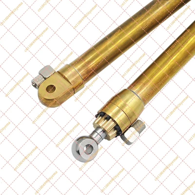Upgrade Full Metal Hydraulic Cylinder, 50-170mm Stroke RC Loader Excavator Parts