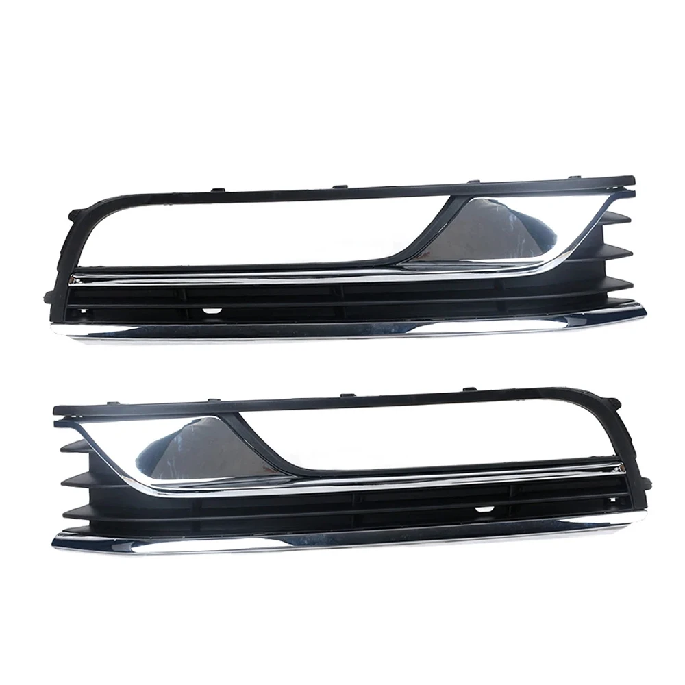 Paar Voorbumper Mistlicht Cover Grille Voor Volkswagen Passat B7 2012 2014 2015 2016 Mistlamproosters Trimframe 3ad853665