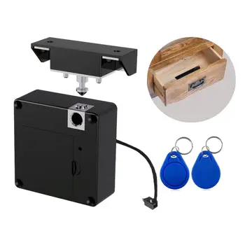 Cyfrowa szafka inteligentne elektroniczne zamki niewidzialna blokada czujnika EMID karta elektroniczna szuflada na sprzęt meblowy garderoby