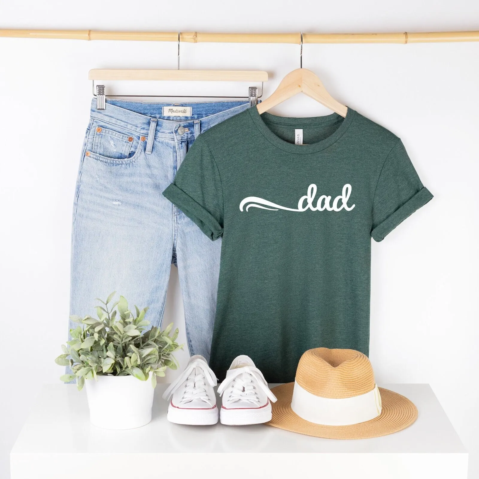 

Футболка для папы День отца лучше всего подходит для новой жизни на день рождения отца