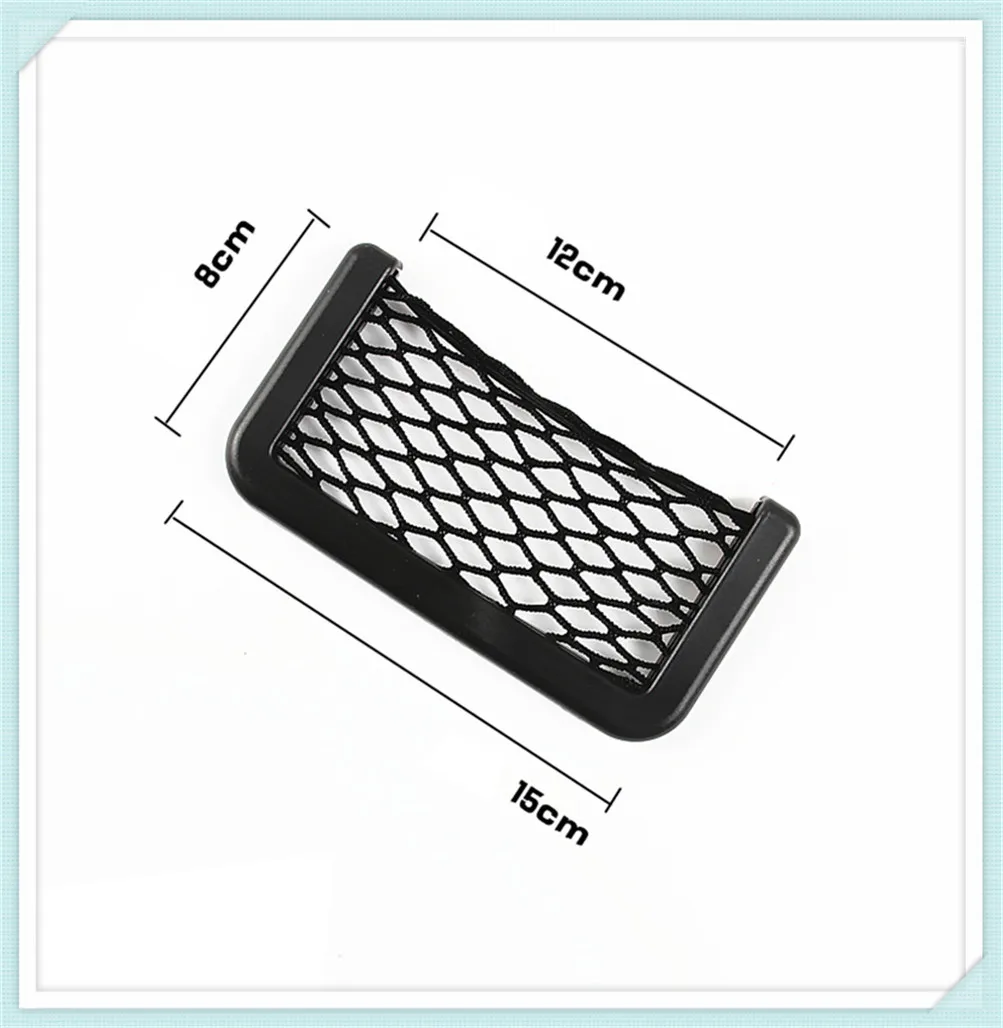 1Pcs Car Organizer Storage Bag Paste Net Pocket for McLaren MP4-12C X-1 650S 540C P1 12C