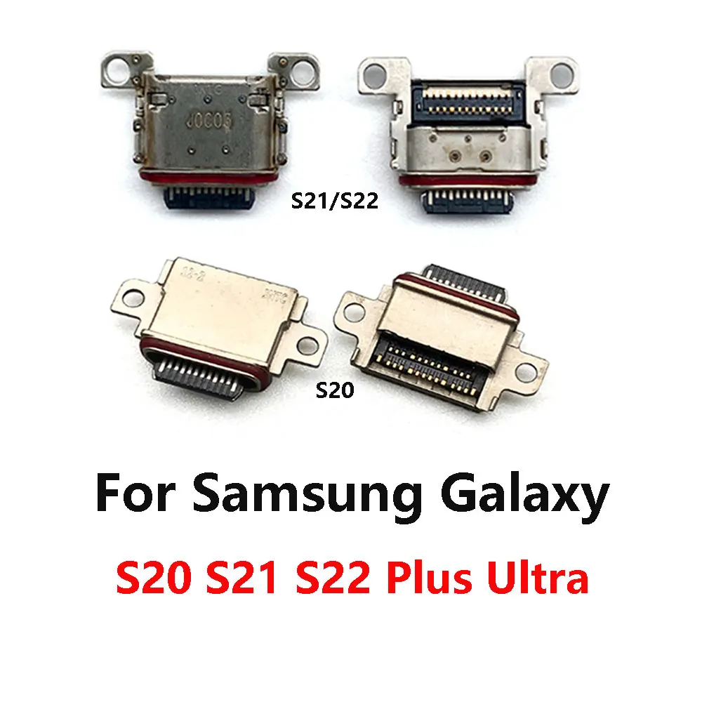 1Pcs For Samsung Galaxy S20 S21 S22 Plus Ultra Original Micro USB Charger Charging Connector USB Port Dock Connector Plug