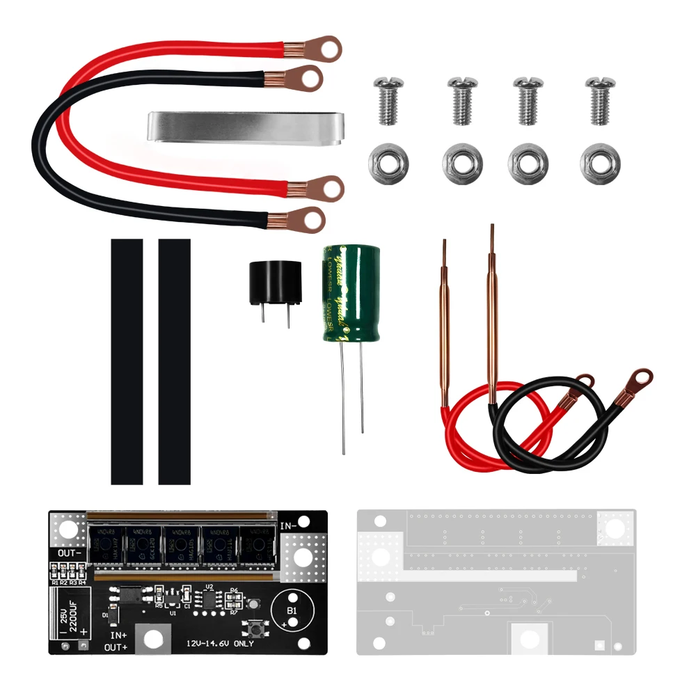 12V Spots Welding Machine Control 18650Board ​DIY Set 18650 Nickel Plated Sheet Lithium Leadacid 3S Hydride Battery Pack