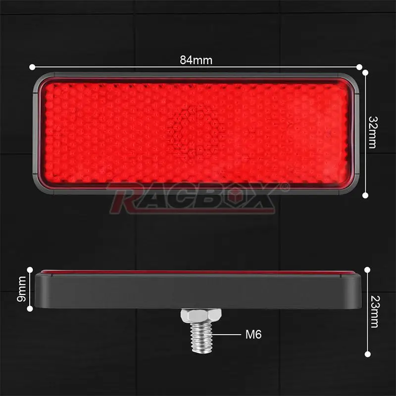 2pcs 24LED Motorcycle Tail Lights 12V LED Rear Brake Warning Stop Light High Low Light Universal For Cafe Racer Bobber Chopper