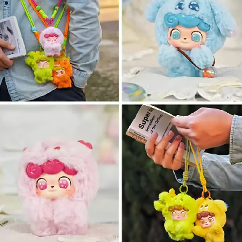 

Q Bao Emotion Hair Monster Series Vinyl Blind Box Cute Handmade Collection Fashion Trendy Play Ornament Gift Giving