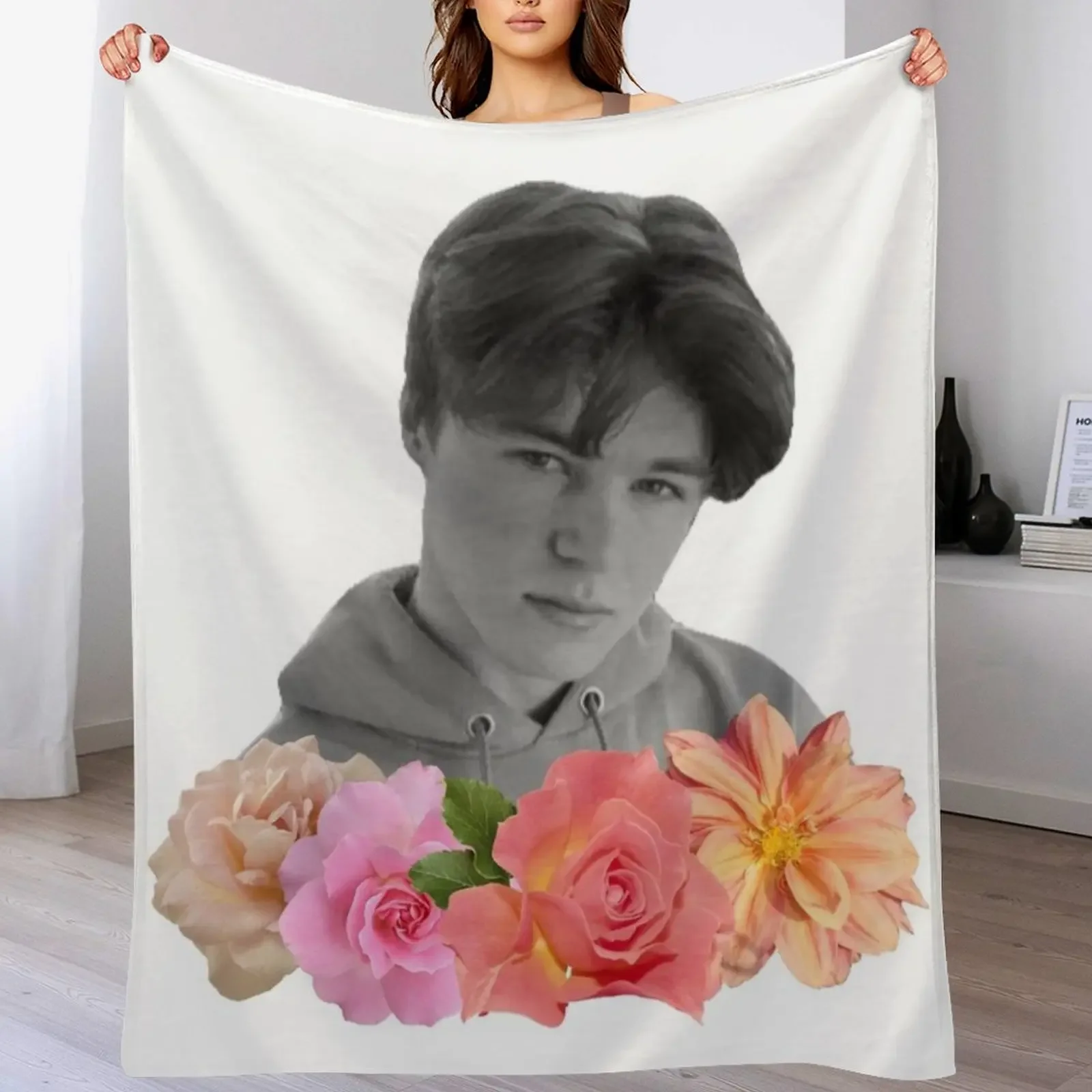 nick aesthetic Throw Blanket warm for winter Fashion Sofas Blankets