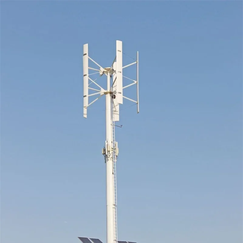 Complete Unit Generator 100Kw Hybrid Energy Manufacturers Systems Vertical Axis Wind Turbine - view 4