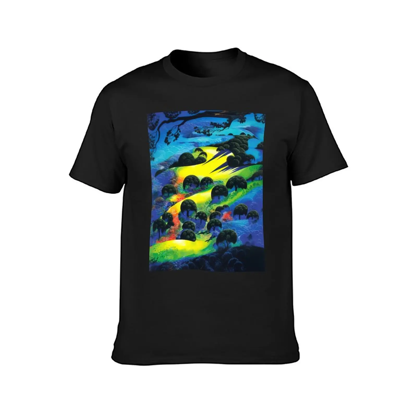 Eyvind Earle T-Shirt blacks sports fans oversized t shirt men