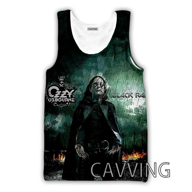 موضة جديدة للسيدات/الرجال تي شيرتات بتصميم ثلاثي الأبعاد مطبوعة من اوزي أوزبورن سترة هاراجوكو ملابس صيفية قمصان تي شيرت