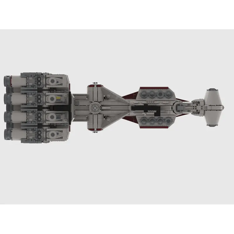 MOC بنة حرب الفضاء سلسلة UCS Tantive IV 1/140 مقياس وحدات الإبداع التعليم لغز لعبة juguداعي هدية MOC-234391