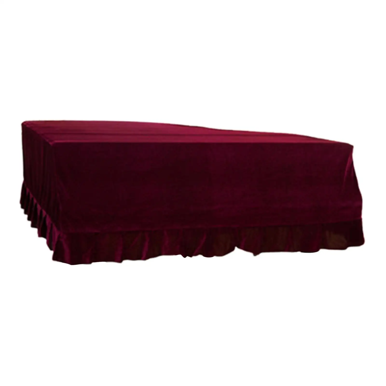 

Piano Cover Universal Soft Light Luxury Decorative Triangle Protection Cover