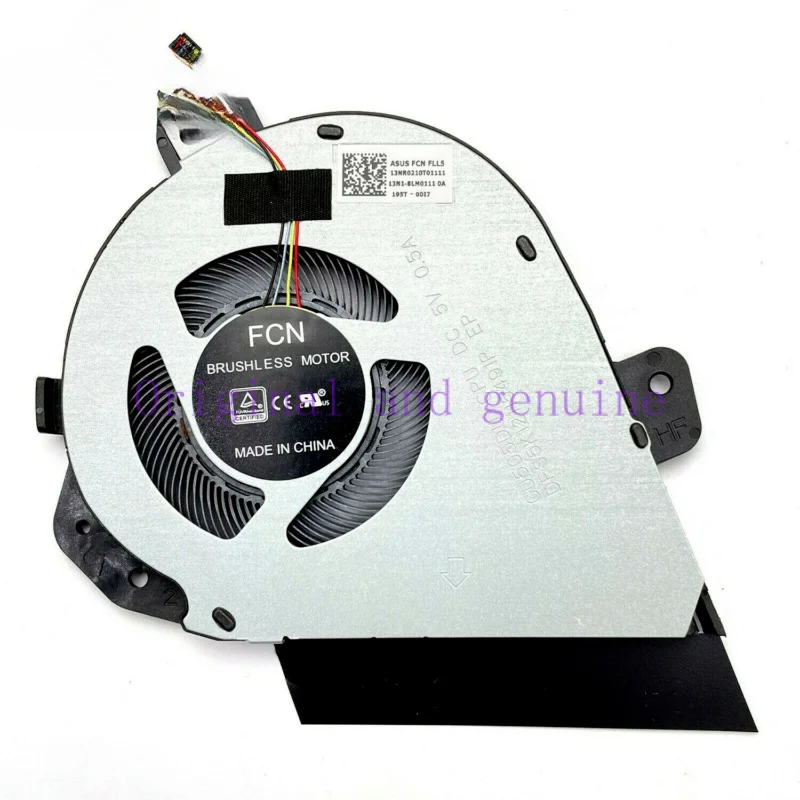 Asus ROG Zephyrus CPU e GPU Ventilador de refrigeração, GPU, GA502DU, GA505D, GU505, GU505DU, 5V