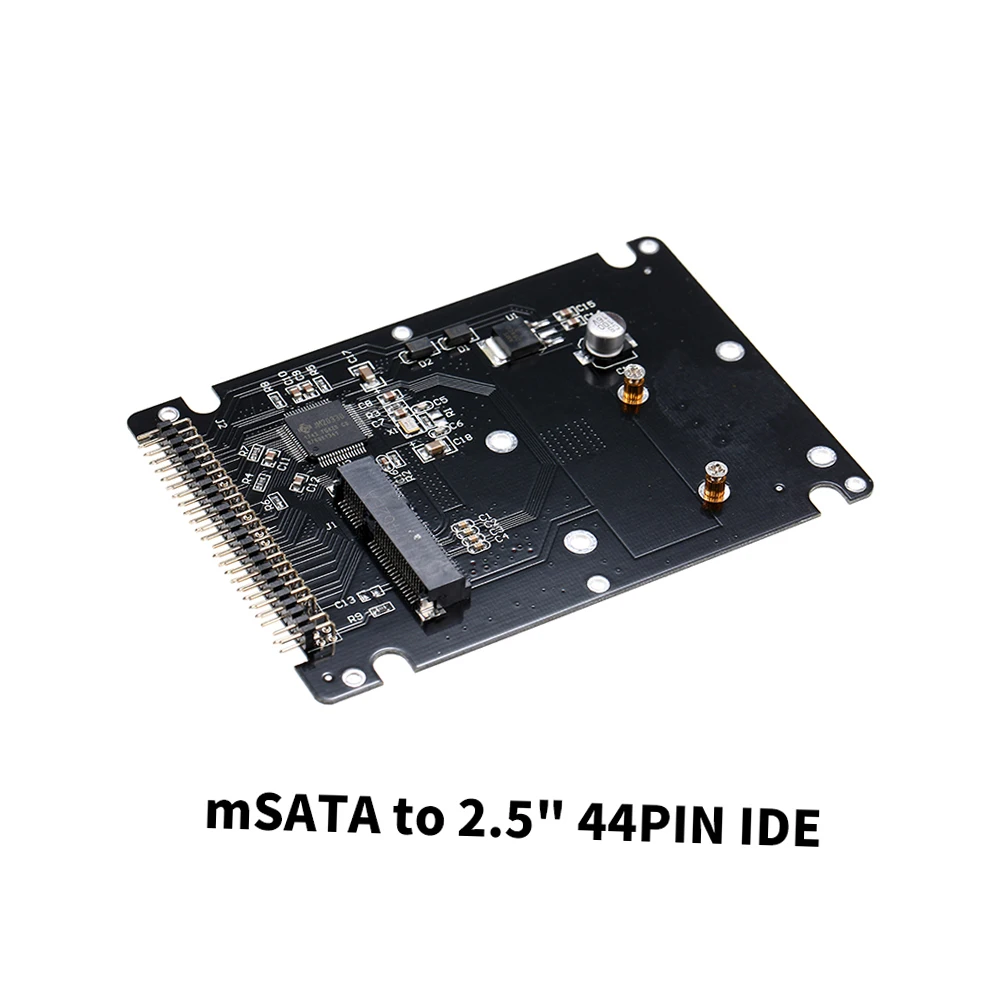 Adapter Card mSATA to IDE Adapter Card Converter Card mSATA to 2.5'' IDE Parallel Port Hard Disk Adapter Card