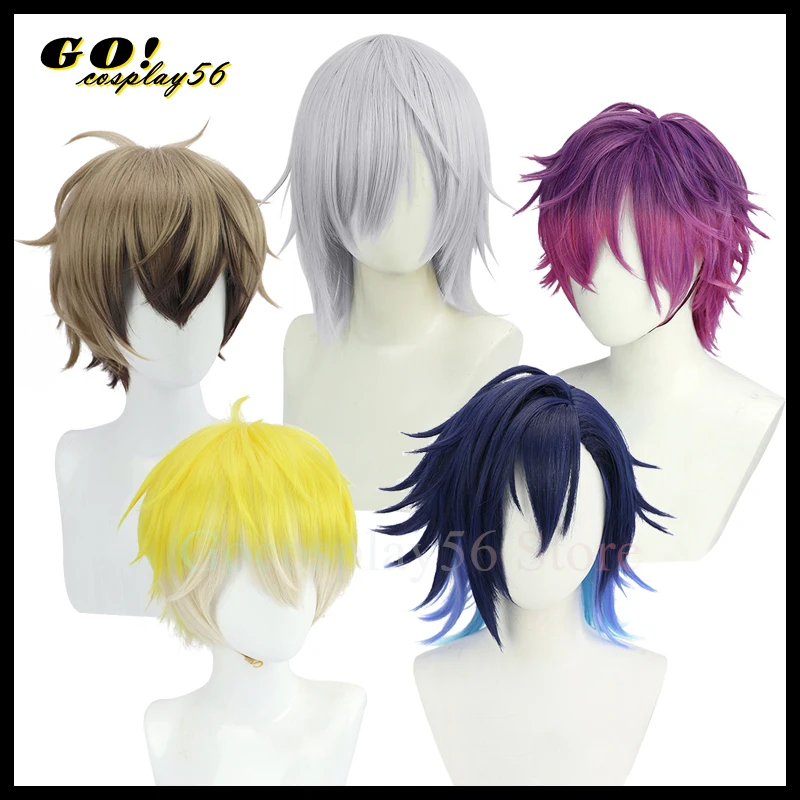 

Cosplay Wig Uki Violeta Sonny Brisko Fulgur Ovid Yugo Asuma Alban Knox Hair NEW Idol