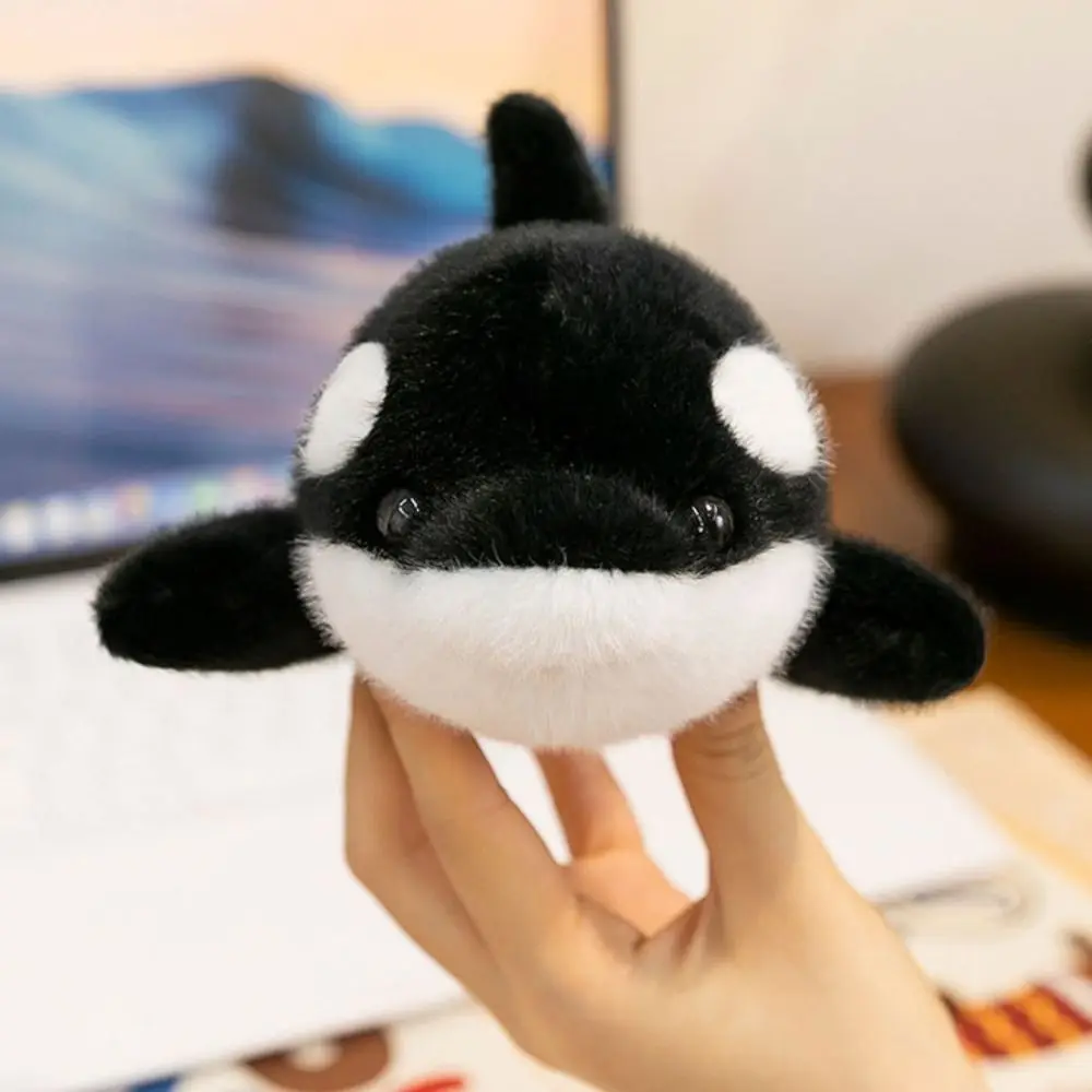 かわいいPPコットン製の海の生き物、ふわふわで柔らかいシミュレーションのクジラのぬいぐるみ、漫画のような快適な海洋動物のぬいぐるみギフト