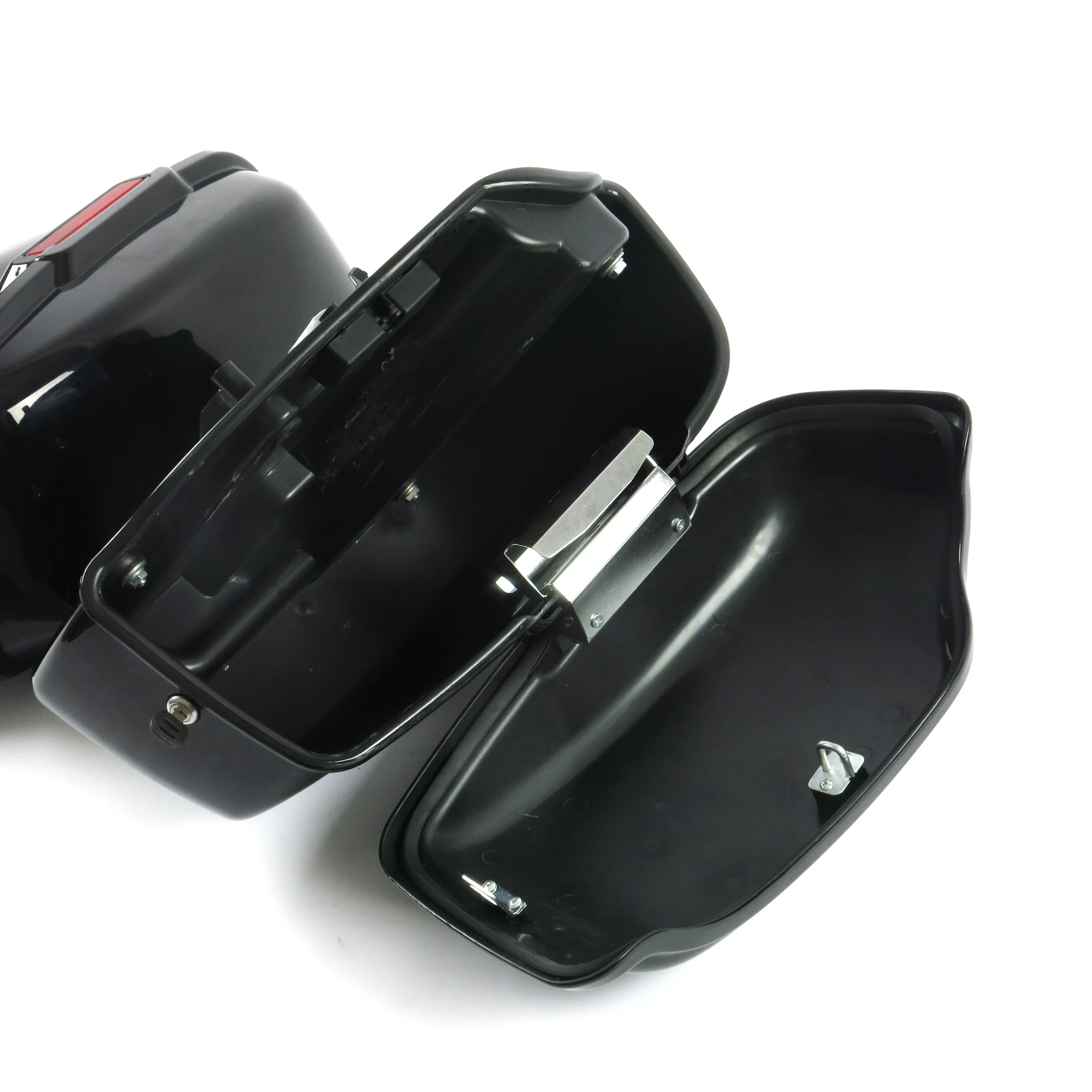 Sacos de motocicleta caber harley sportster 883 1200xl alforje motocicleta dura moto caixa