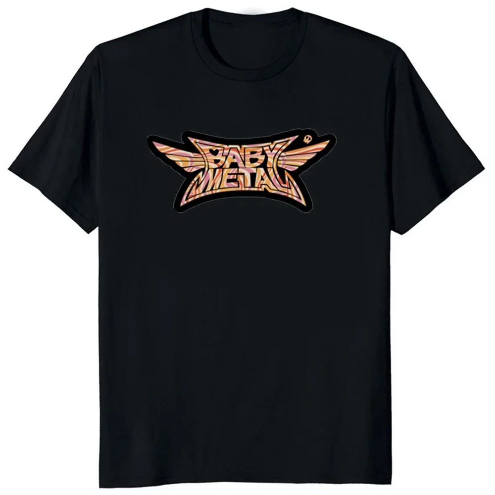 Babymetal Metal Galaxy Japan Death Logo Metal Band Tshirt Women Hip-hop Rock Band Short Sleeve Y2k Tops Fashion Tee Shirt 70910