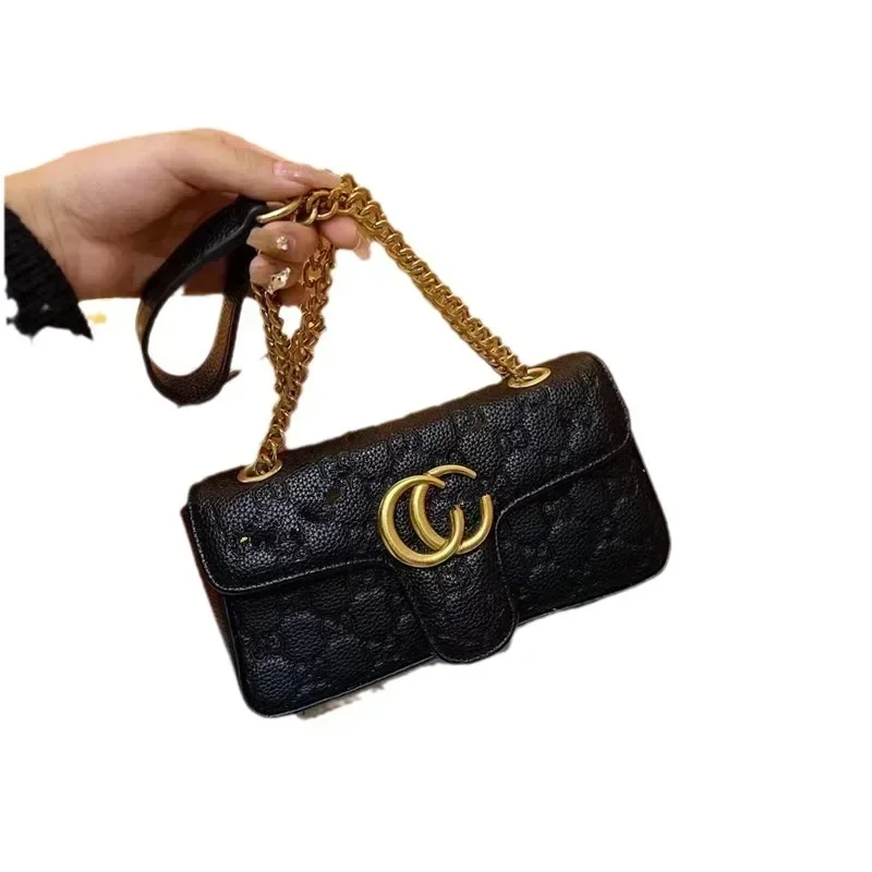 2024 Classic Fashion Double G Women’s Bag Chain Saddle Camera Bag Dionysian Shoulder Messenger Bag