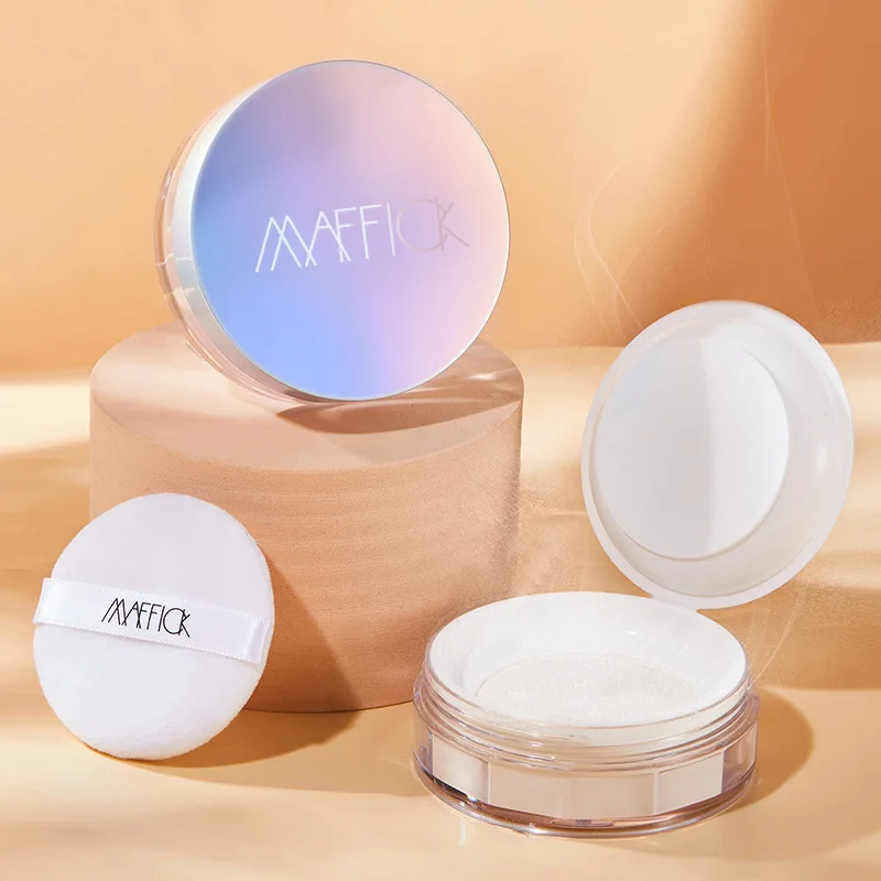 Refreshing makeup powder air powder long-lasting anti sweat hidden pores delicate dry skin oily skin honey powder