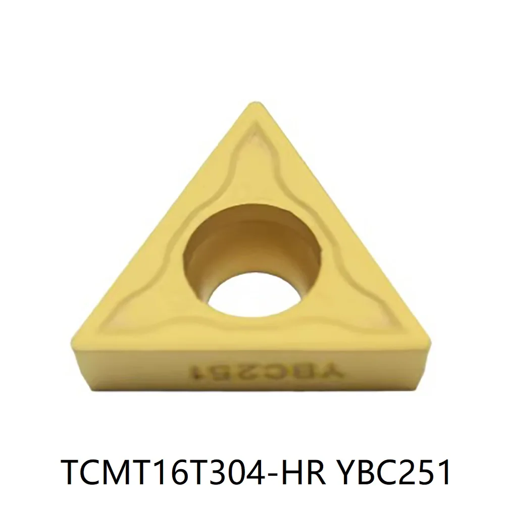 TCMT16T304-HR YBC251 YBC252  General turning Positive inserts for processing steel 10pcs/box