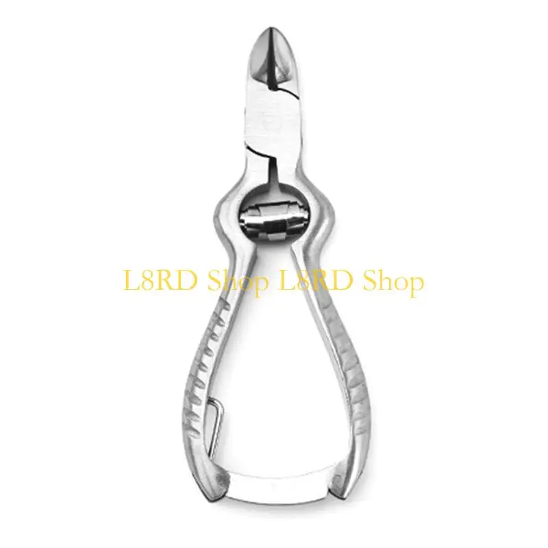 L8RD Toenail Clippers for Thick or Ingrown No-slip Handle Podiatrist's Clippers
