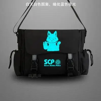 New GAME SCP Bag Cosplay Special Containment Procedures schale School Bags Rucksack for Teen Girls Boys Casual Travel Bag