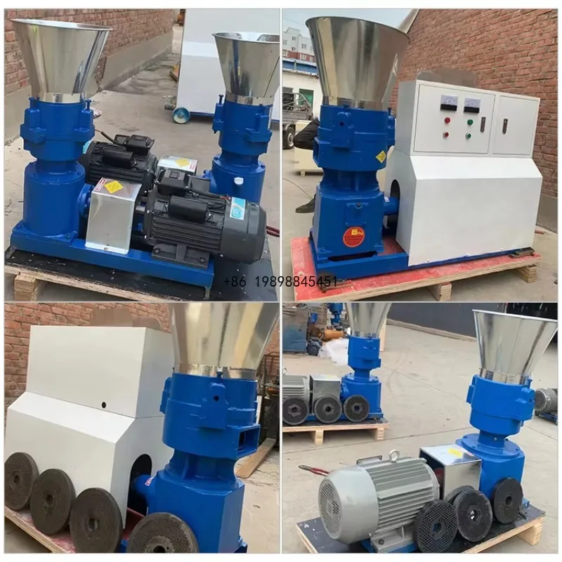 Animal Feed Pellet Feed Pelletize Small Fish Chicken Pig Poultry Processing Machines