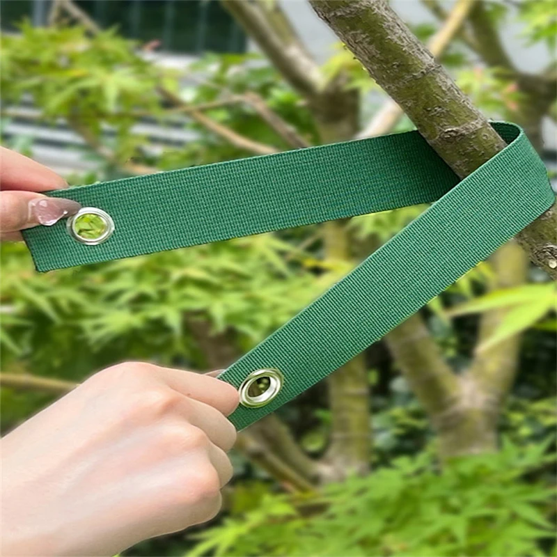 Windproof Tree Belt Planting Seedlings Stereotyped Nylon Belt Fixed Strap Garden Protection Plant Support