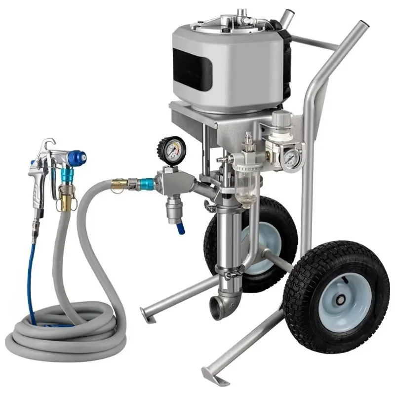 

Pneumatic Thick Fireproof Paint External Wall Anti-crack Mortar Putty Powder Spraying Machine