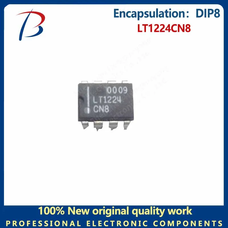 10pcs LT1224CN8 High Speed operational amplifier package DIP8 plug-in screen printing LT1224