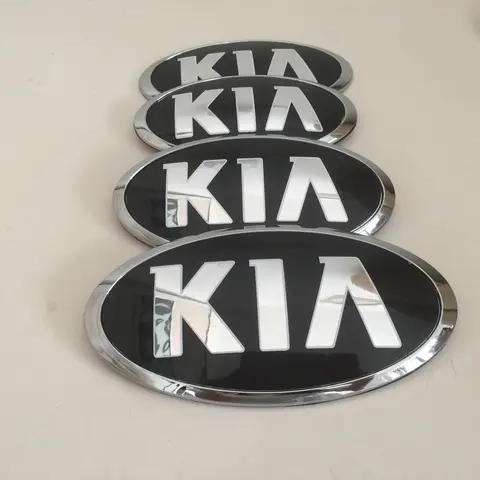 1pcs 3D 13cm 15cm 17cm 12cm 11.5cm for K3 K4 K5 Car Emblem Front Head Hood Bonnet Rear Tail Trunk Sticker Badge Styling