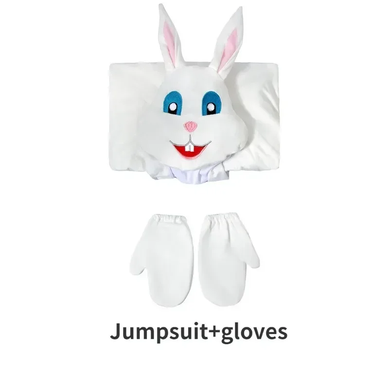 Nuovi bambini bambini tuta pigiama abiti carote pasquali costume cosplay festa di carnevale di Halloween gioco di ruolo travestimento vestito S-XL