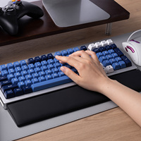 Akko Monsgeek PU Wrist Rest 87/98 Keys Keyboard Wrist Protector Ergonomic Anti-slip Base for Constant Typing & Gaming PC Laptop