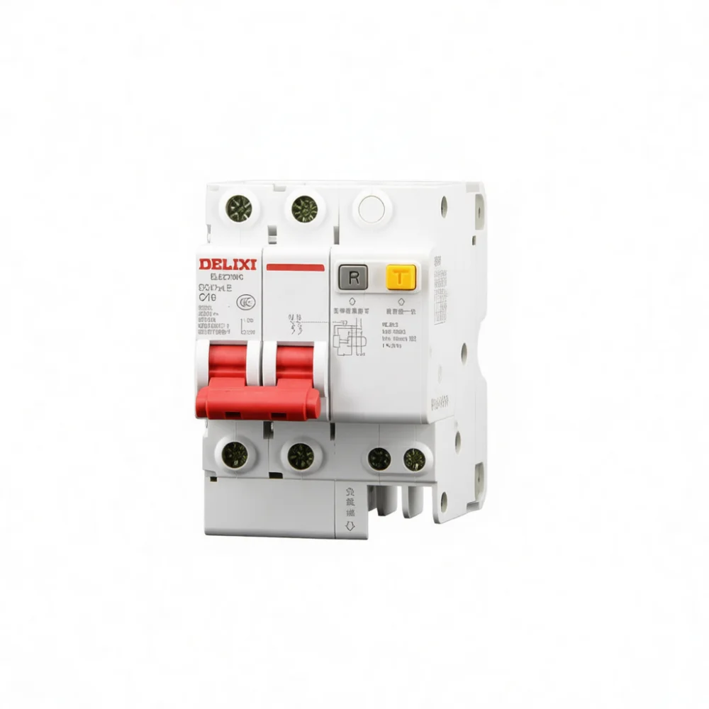 For Delixi DZ47SLES Compact Circuit Breaker Residual Current Protector Miniature Switch For Power Grid Safety Distribution Box