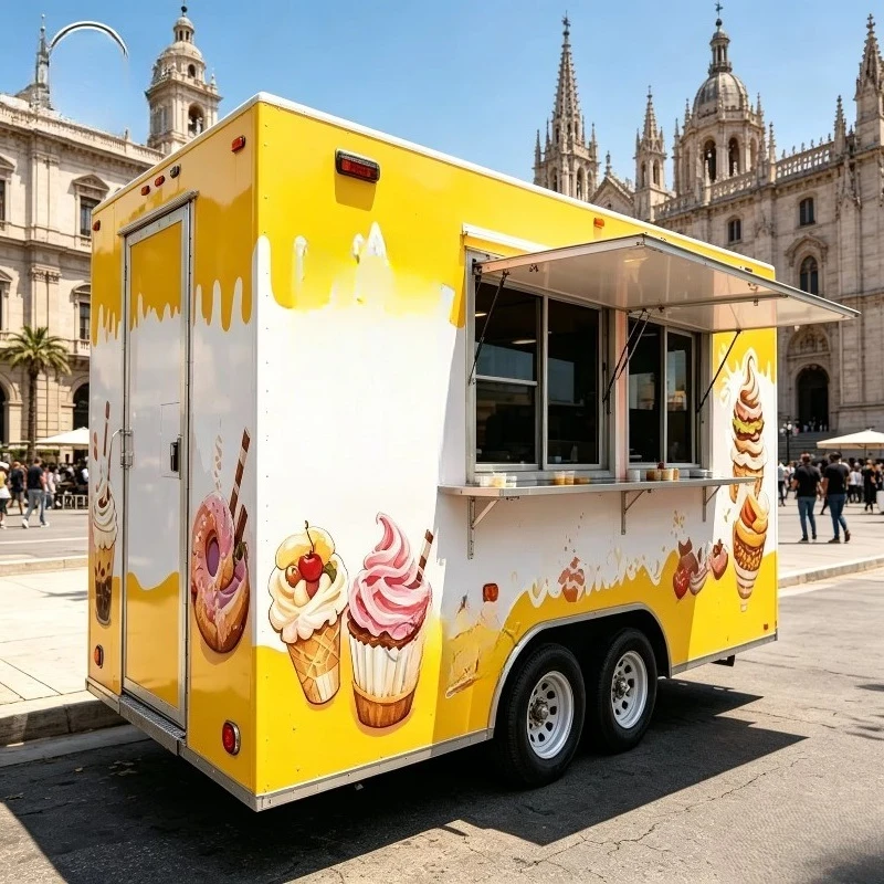 Schwarzer Snack-Food-Trailer f – Food Snacks That Are Black Bewertung und Preis