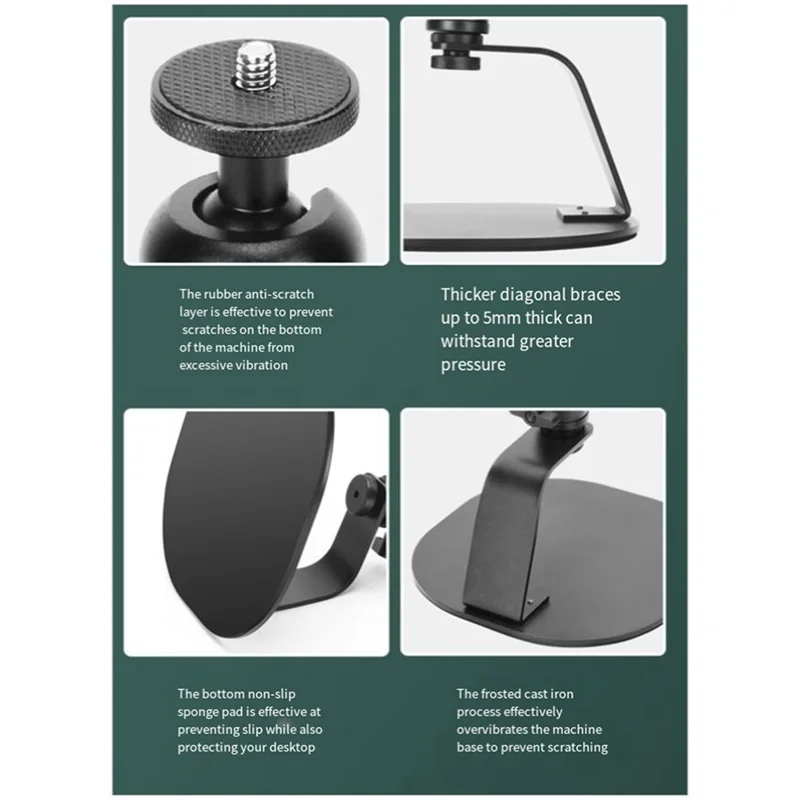 AED7-Projector Bracket Rotatable Universal Head Model Metal Multifunctional Portable Convenient Projector Bracket