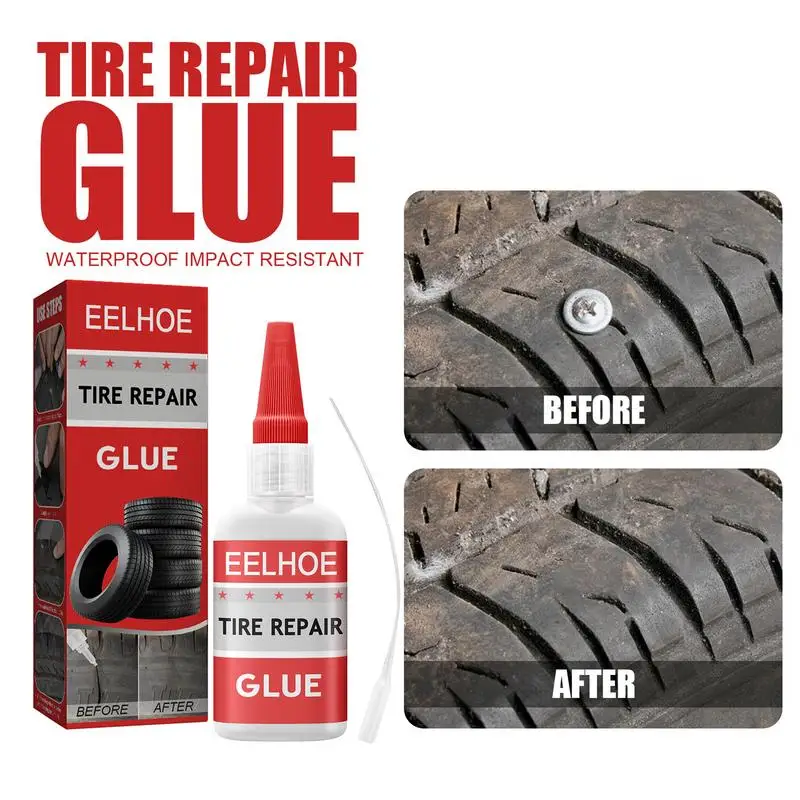 

Tire Repair Glue Black Tyre Repair Instant Adhesive Sealant Glue for tire Puncture Repair Wear resistant Rubber rubber glue