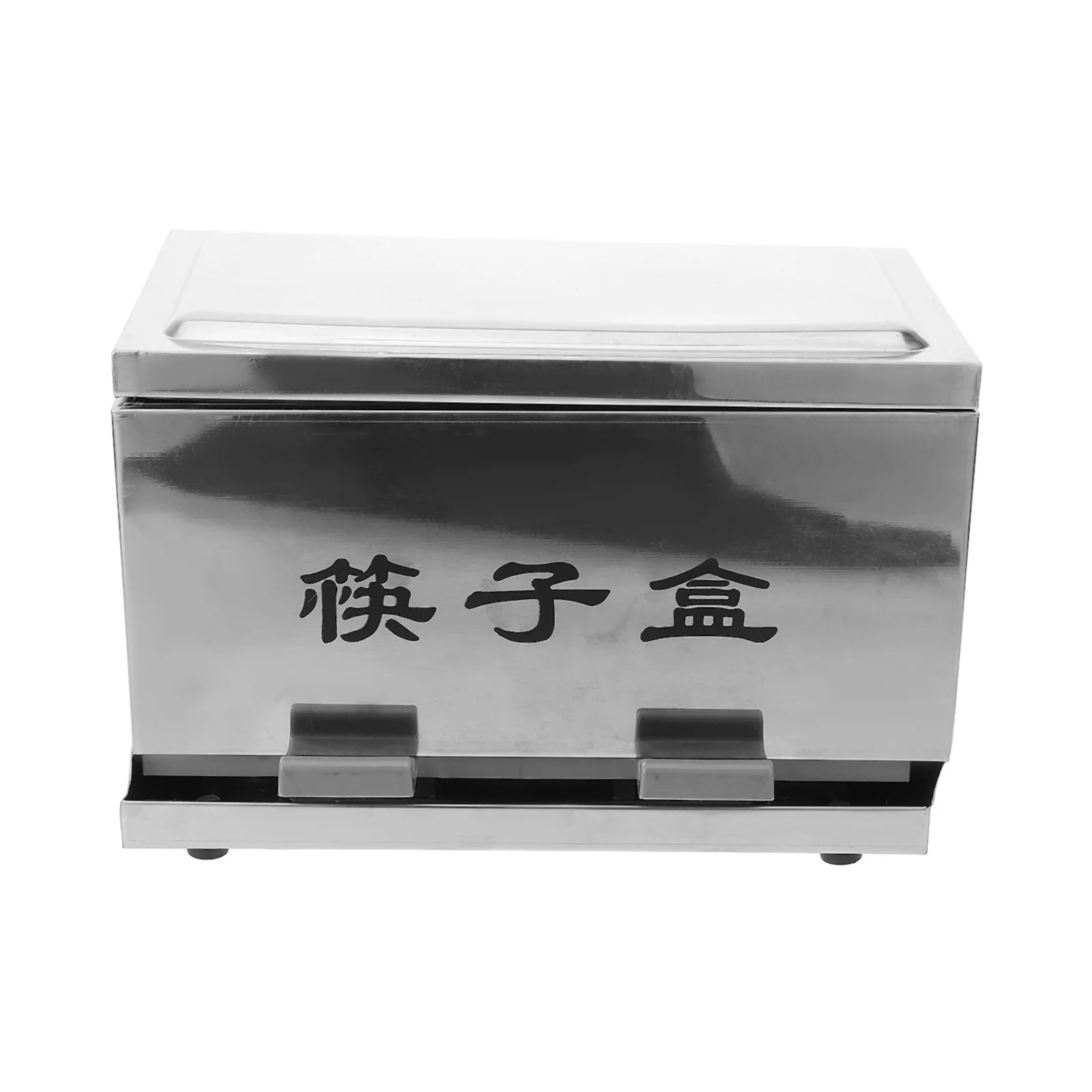 

Stainless Steel Chopstick Holder Dispenser Kitchen Utensil Storage Container Buffet Flatware Organizer Dining Table Accessory