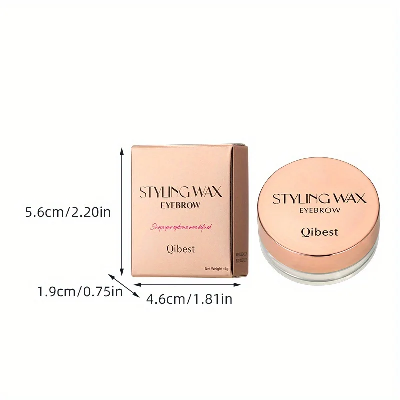 Savon à sourcils incolore crème fixatrice pour sourcils sauvages