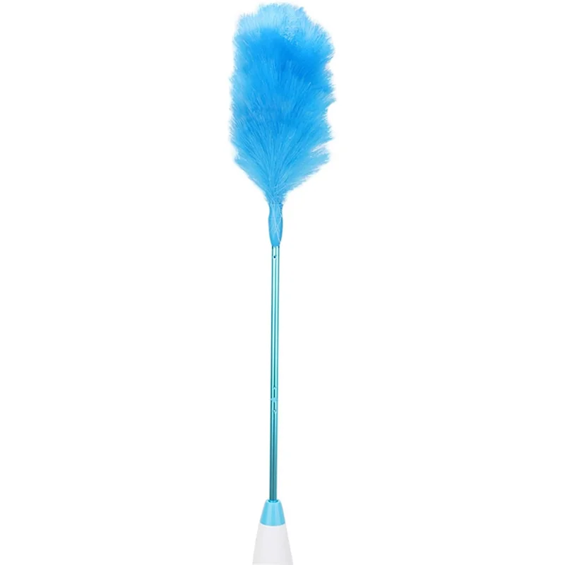A76G-Large Handle Dust Duster 360 Degree Rotatable Electric Dust Collector Household Dust Cleaning Brush
