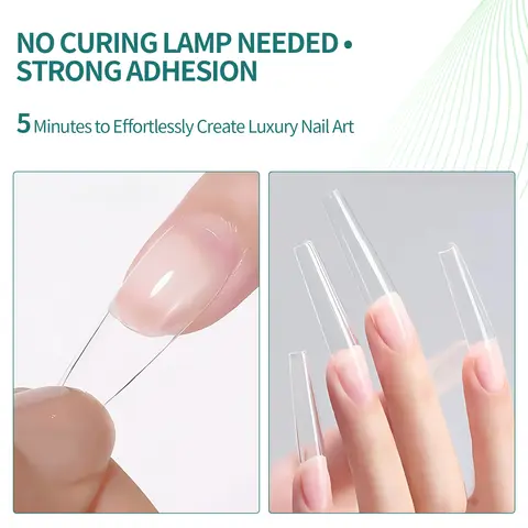 नेलपॉप सुपर स्ट्रॉन्ग एक्स नेल ग्लू 6ml हाइपोएलर्जेनिक, तेजी से सूखने वाला, बिना किसी नुकसान वाला फॉर्मूला, इंस्टेंट रिमूवर के साथ, 30ml प्रेस ऑन नेल्स के लिए 8 best sales नाखूनों पर गोंद लगाएँ - №7