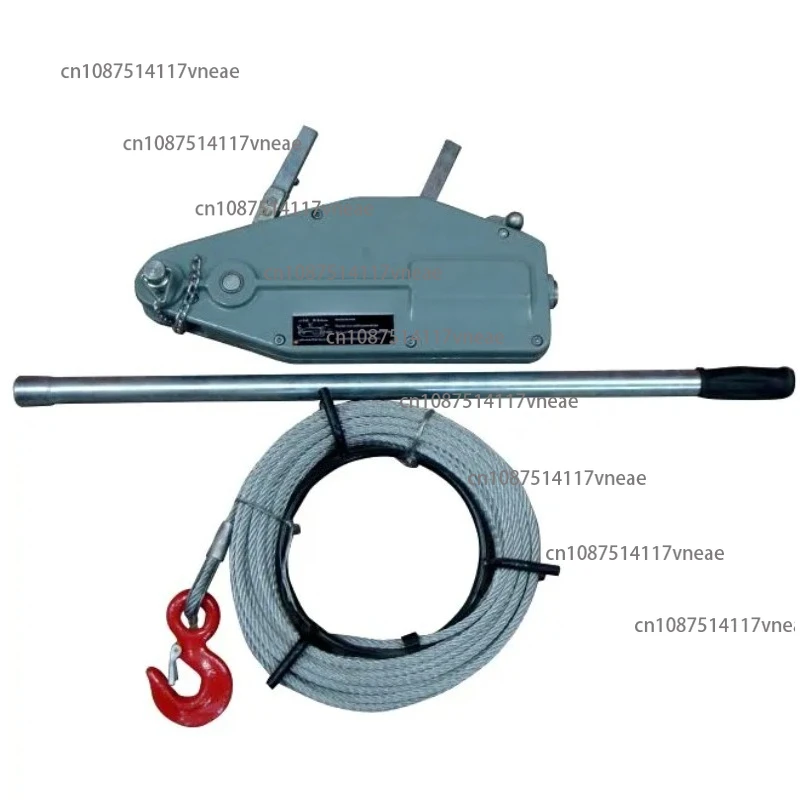 New 5.4 Ton Steel Lifting Pulling Hoist Mechanical Wire Rope Lever Winch with Hand Operated Space-Saving