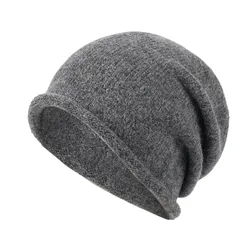 Popular Unsex Autumn Winter Hat For Women Solid Bright Color Soft Woolen Beanies Best Matched Ski Cap Men Warm Skullies Gift