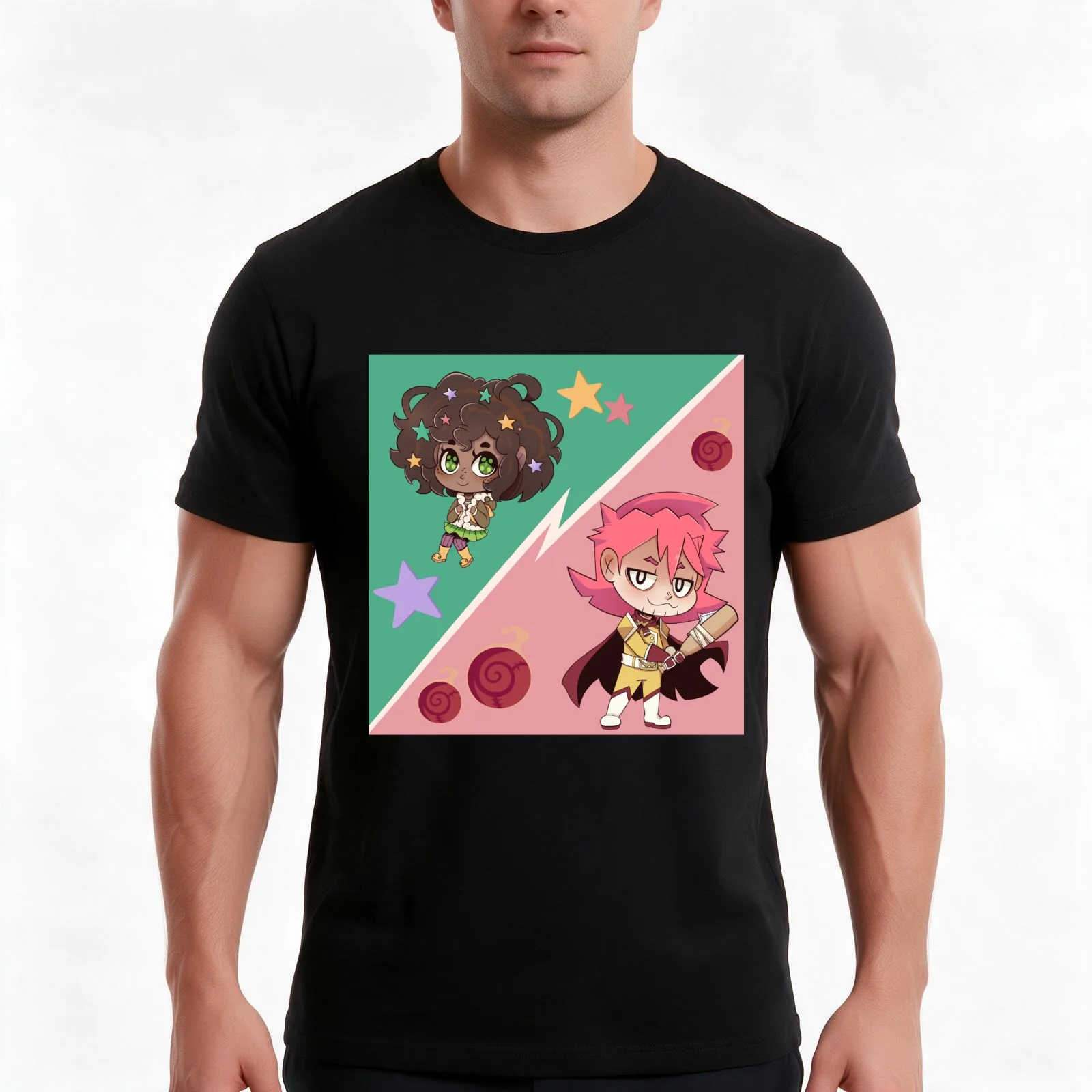 Epithet Erased - Molly/Giovanni Color T-Shirt, Summer Casual Cotton Tee, Oversized Streetwear Tops, Vintage Graphic Print