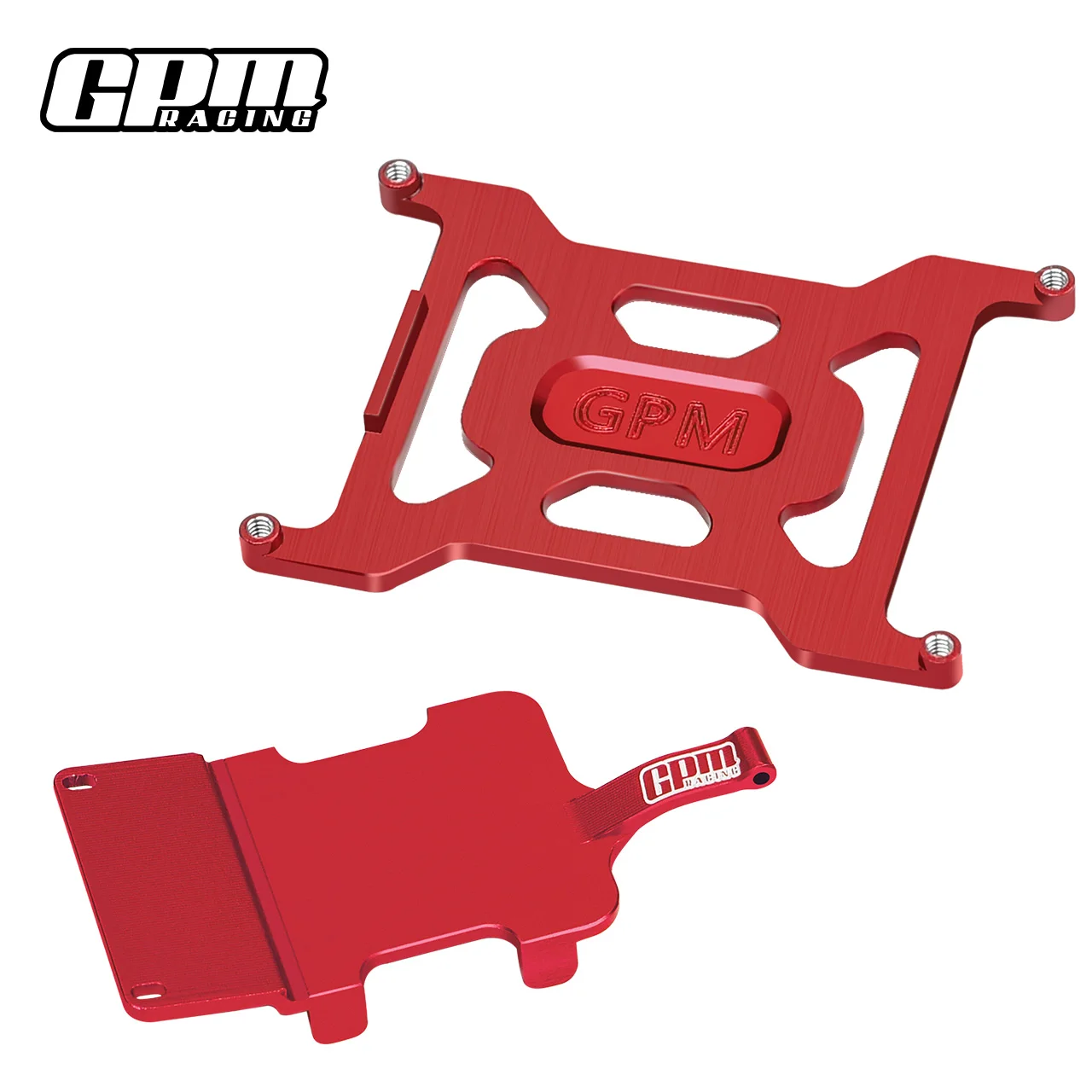 GPM 7075Alu ที่ใส่แบตเตอรี่และ ESC และแผ่นยึดตัวรับสัญญาณสําหรับ LOSI 1/24 Micro-B